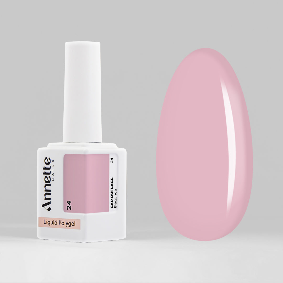Polygel Lichid Camouflage Elegance 24 - 12ml Annette Nails LP-24