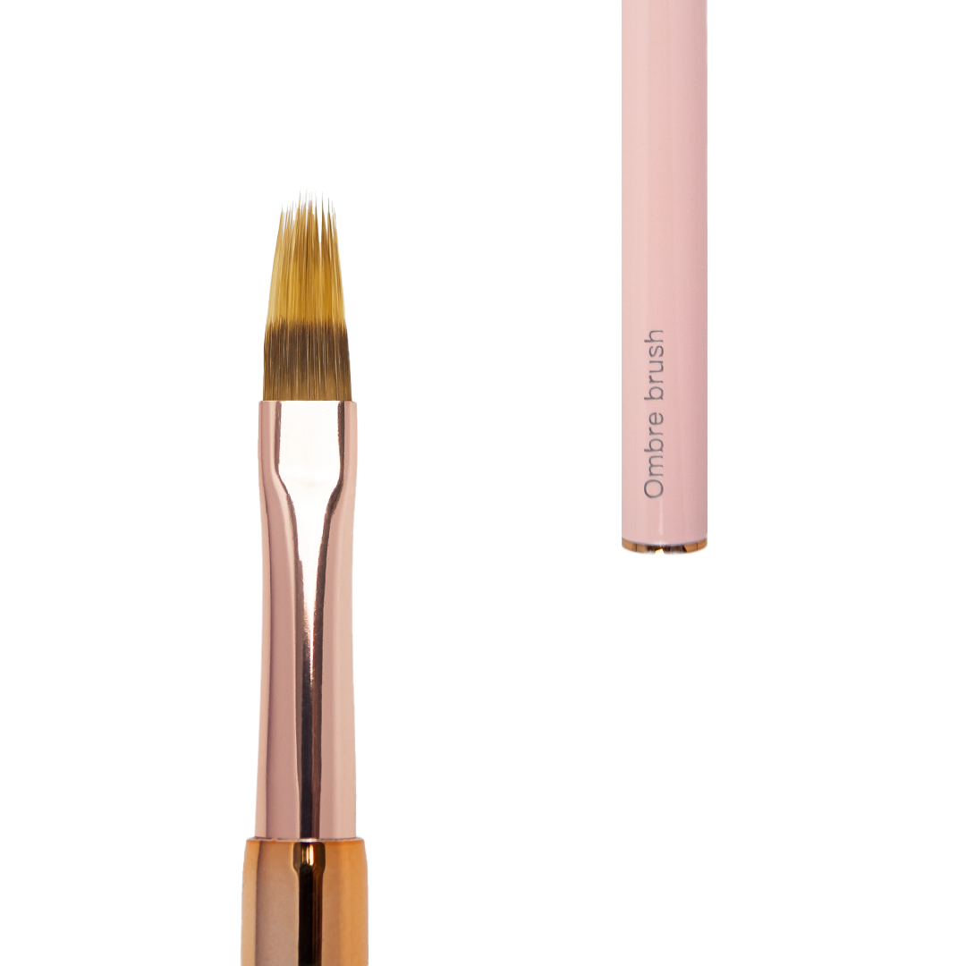 Pensulă dublă manichiură gel Annette Nails: Ombre și Dreaptă