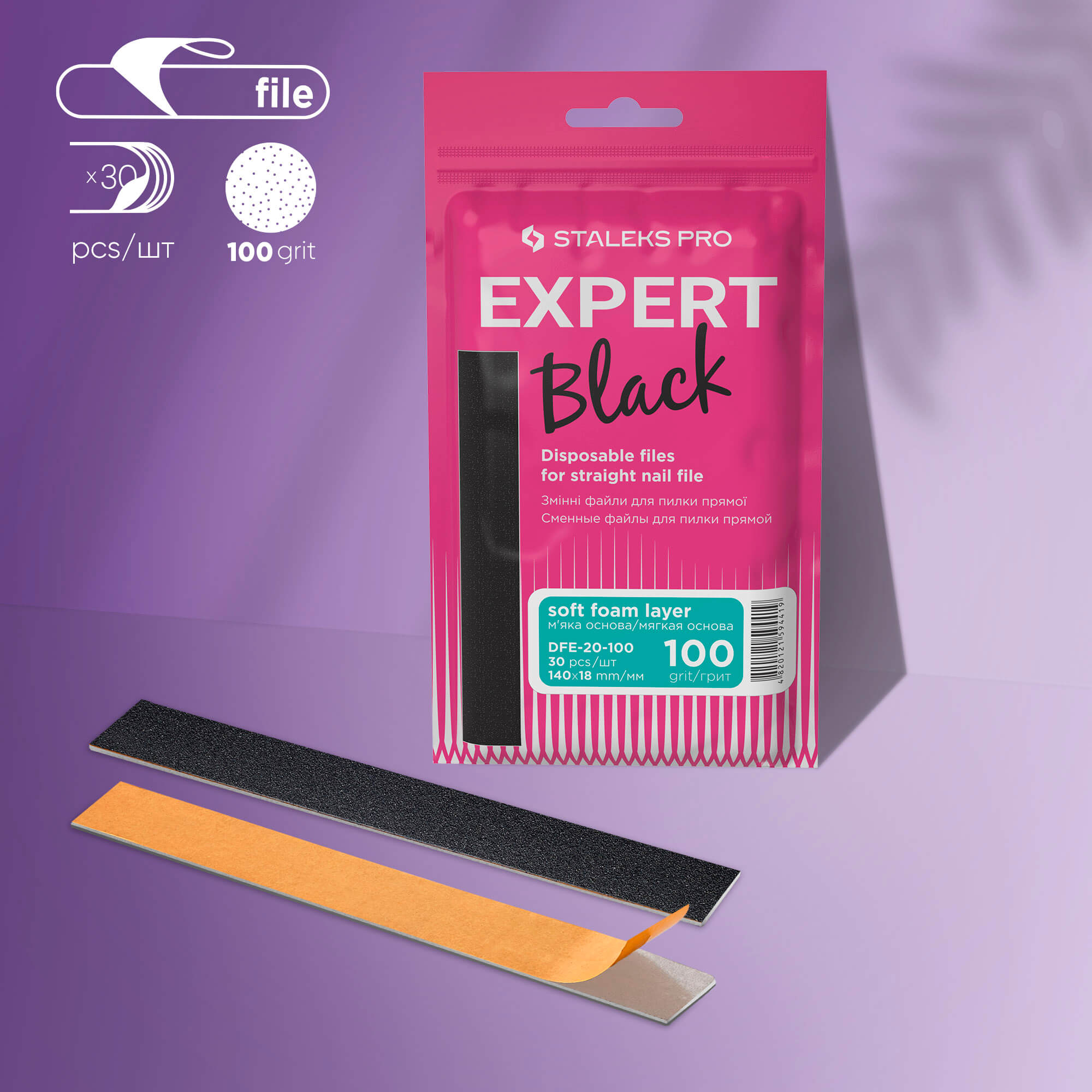 Set Rezerve Pila Dreapta (Soft) Staleks Pro Expert - DFE-20-100